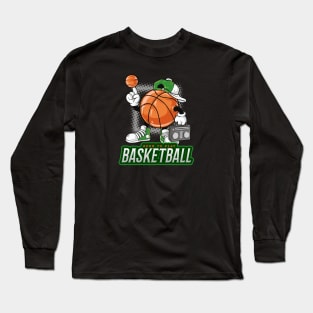 Born To Play Basketball Long Sleeve T-Shirt